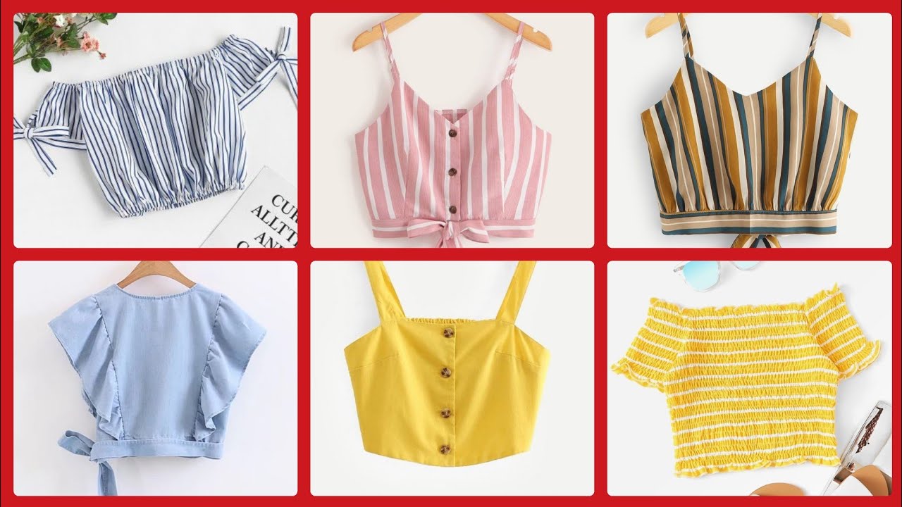 Latest beautiful and gorgeous Crop Top Dress Designs (2019-20)
