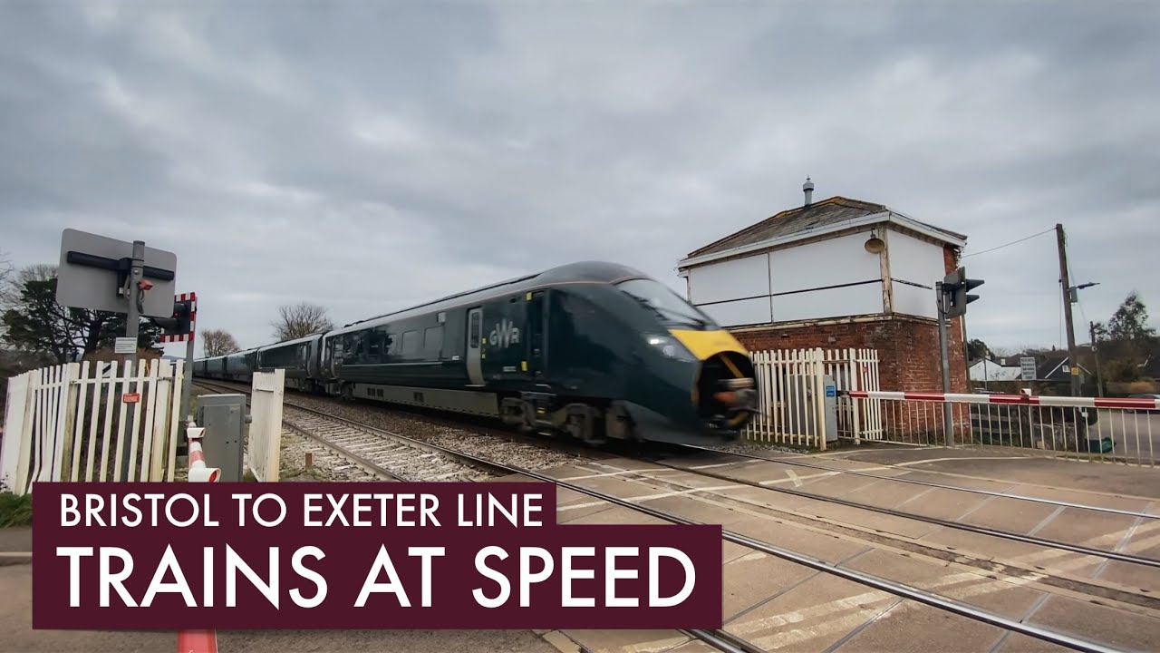 Trains at Speed - GWR & XC trains - Bristol to Exeter - 2023
