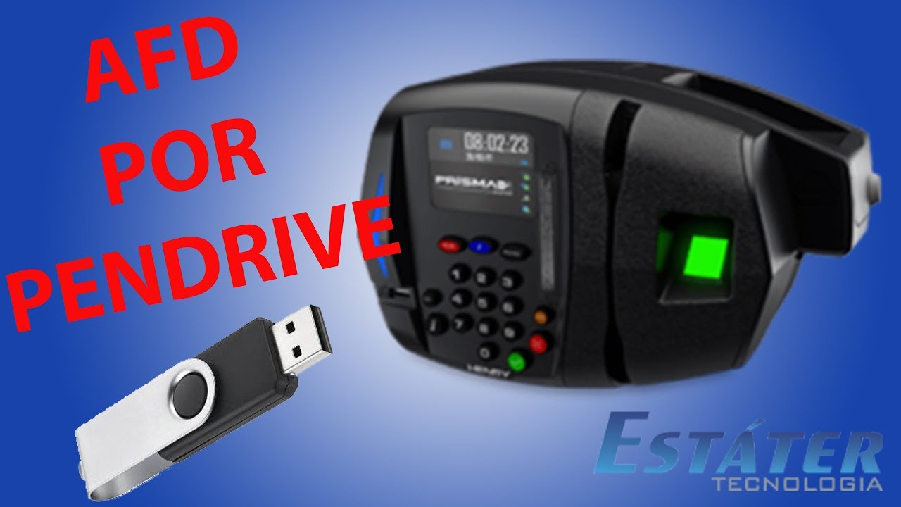 Extraindo Afd Por PenDrive do Henry Prisma SF Adv