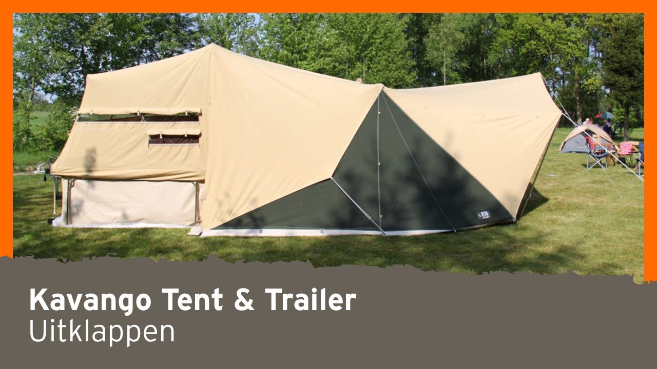 Zo klap je de Kavango Tent & Trailer uit! | Aart Kok Adventure vouwwagens