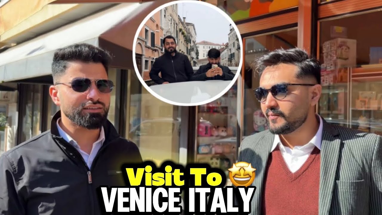 Visit To Venice Italy 🇮🇹 || Missam Met  With Ali Dhariwal 😍 || Zaheer Dhariwal 
