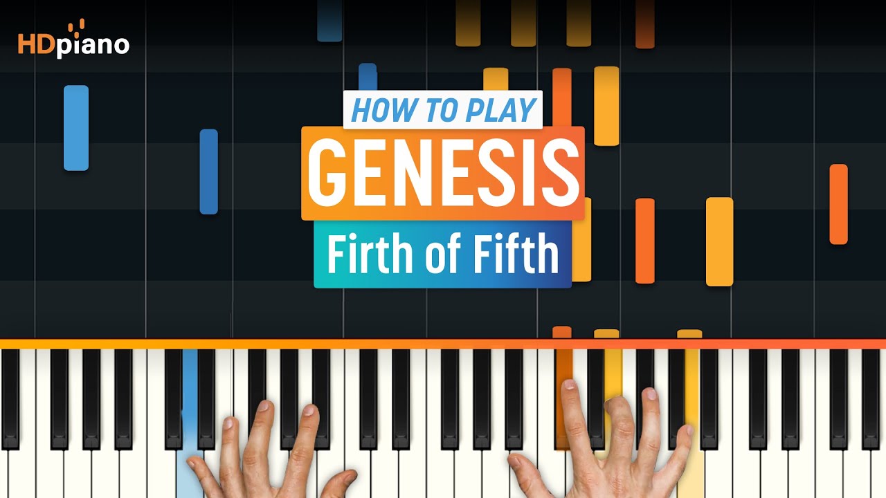 How to Play "Firth of Fifth" by Genesis | HDpiano (Part 1) Piano Tutorial