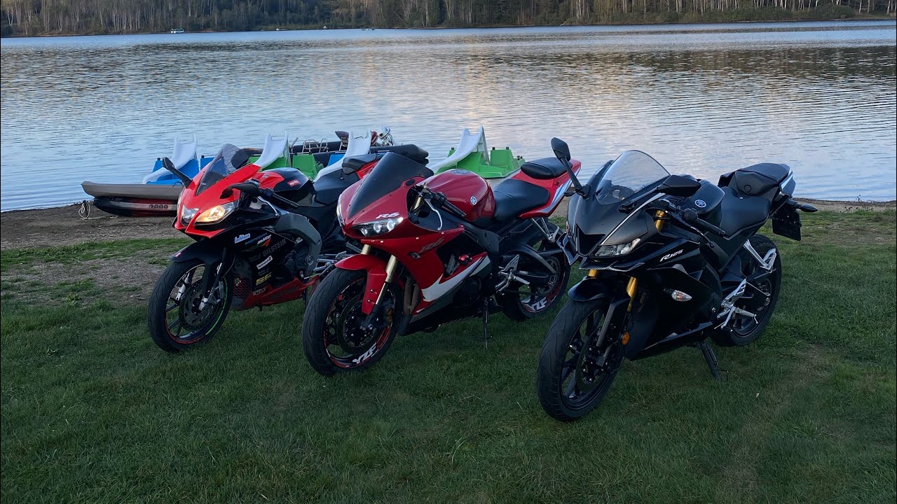 Aprilia RS4 125 POV Drive Fast (60FPS) feat. YZF-R125. YZF-R6