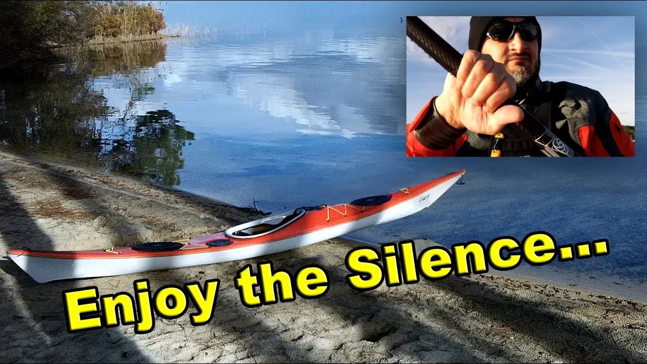 Enjoy the silence en kayak de mer sur le lac de Maguide Biscarrosse