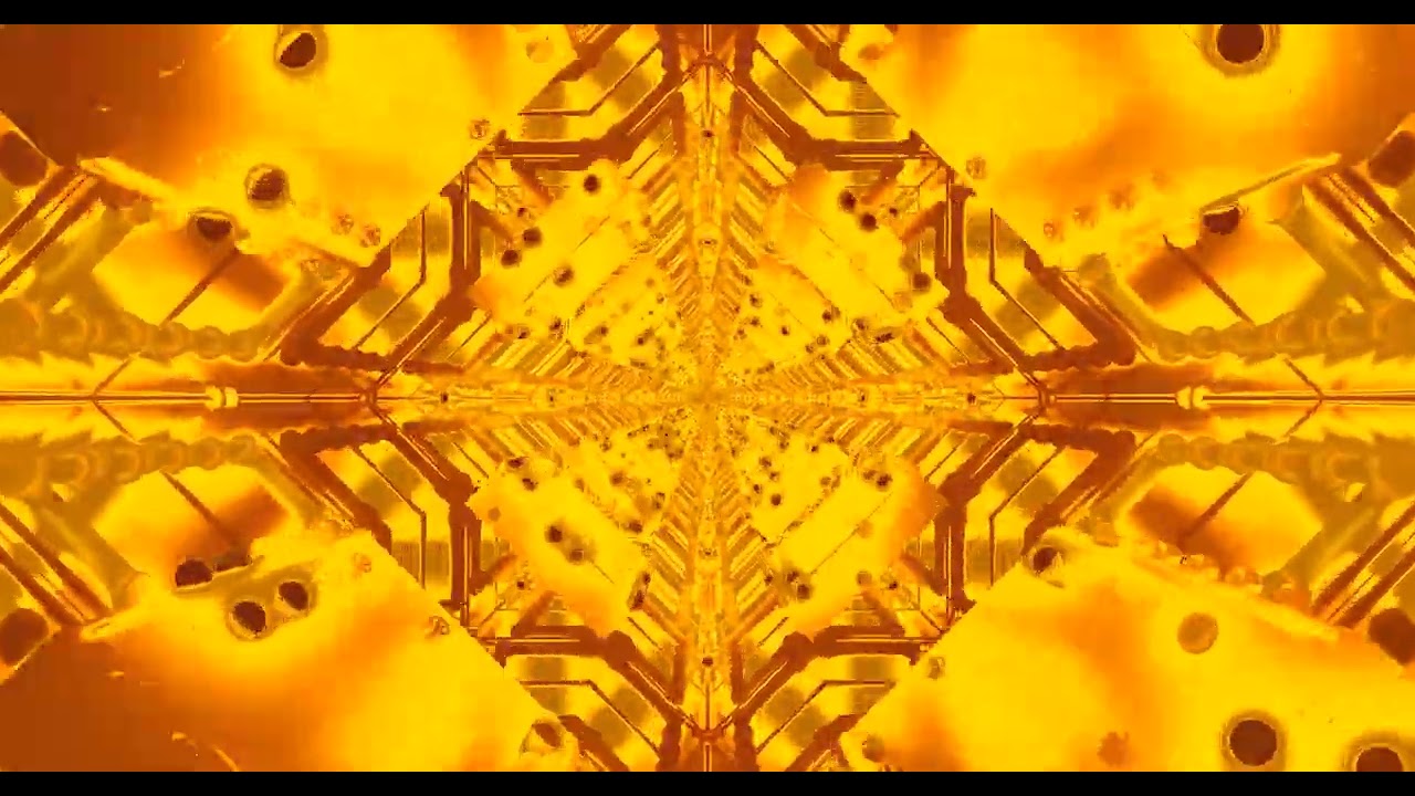 10 Hours 4K UHD 60fps Neon Tunnel Screensaver Windows 10 - VJ Loop Visual Animation Background