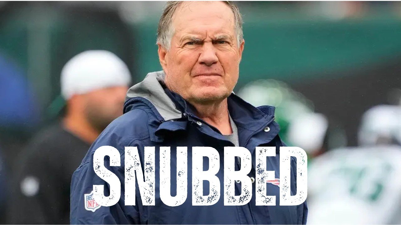 Bill Bilichick First Ballot HOF Snubbed!