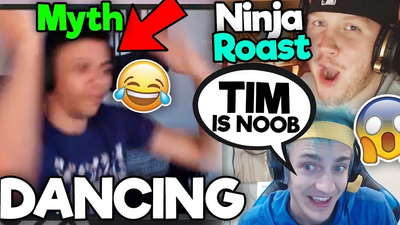MYTH IS DANCING, NINJA ROASTS TIMTHETATMAN 😱 - Best Fortnite Moments #12