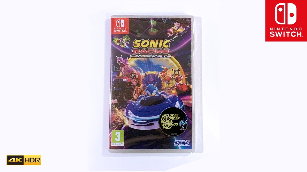 Sonic Racing: CrossWorlds on Switch OLED