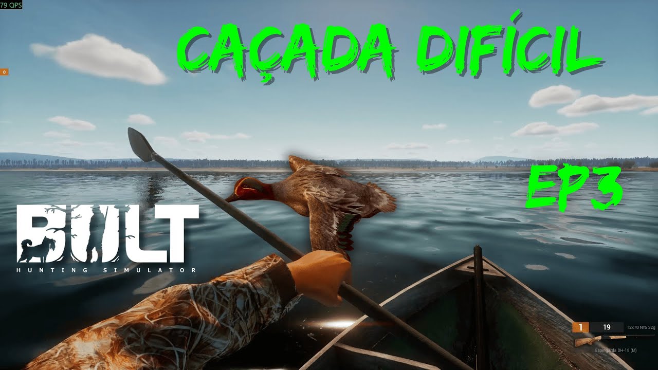 QUASE DESANIMEI, MAS CONSEGUI COMEÇAR A GANHAR GRANA - A SAGA DAS AVES NO BULT HUNTING SIMULATOR