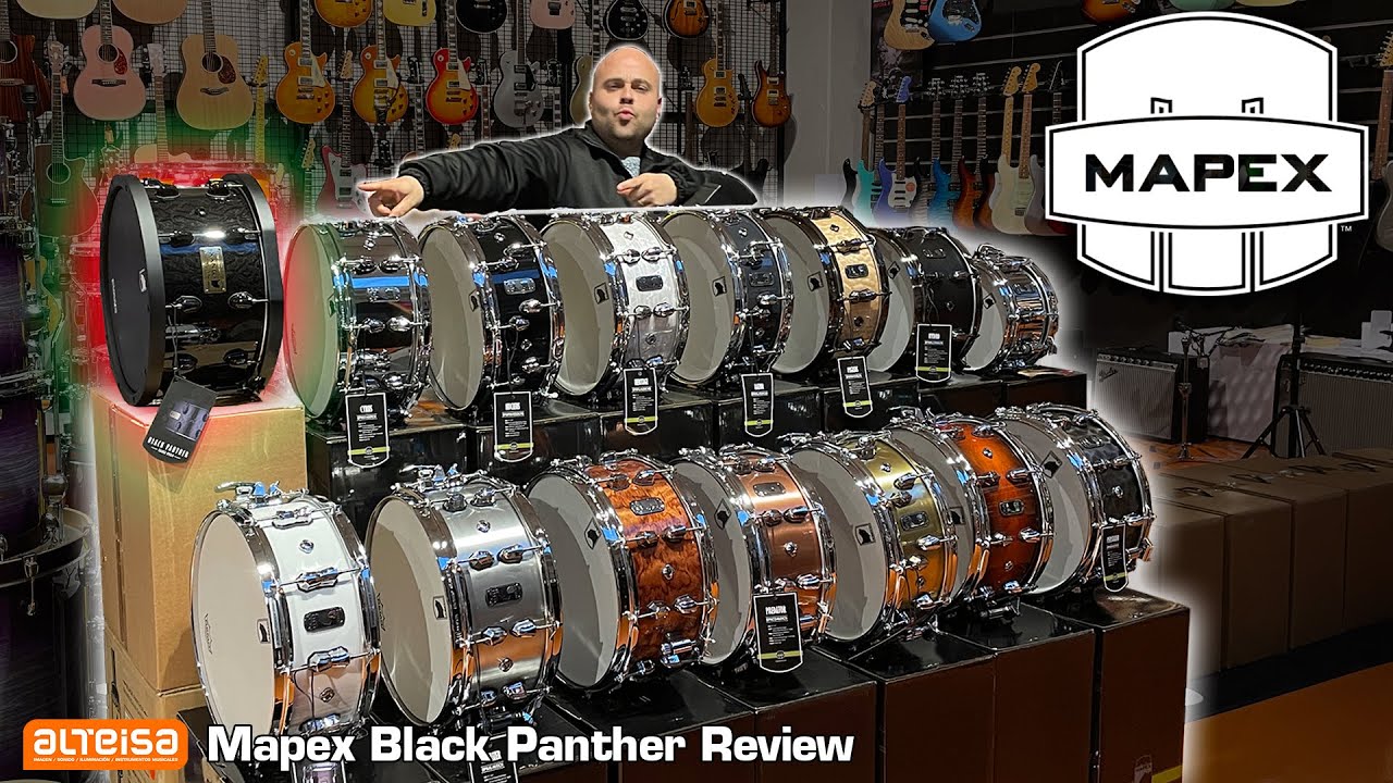 Cajas Mapex Black Panther 2022: review de todos los modelos — Alteisa Sonido