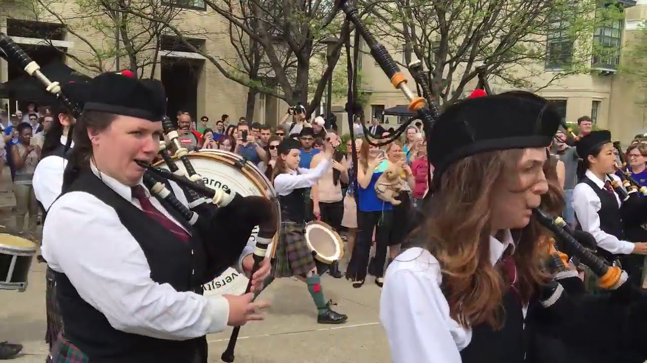 Carnegie-Mellon University Carnival Bagpipe Procession