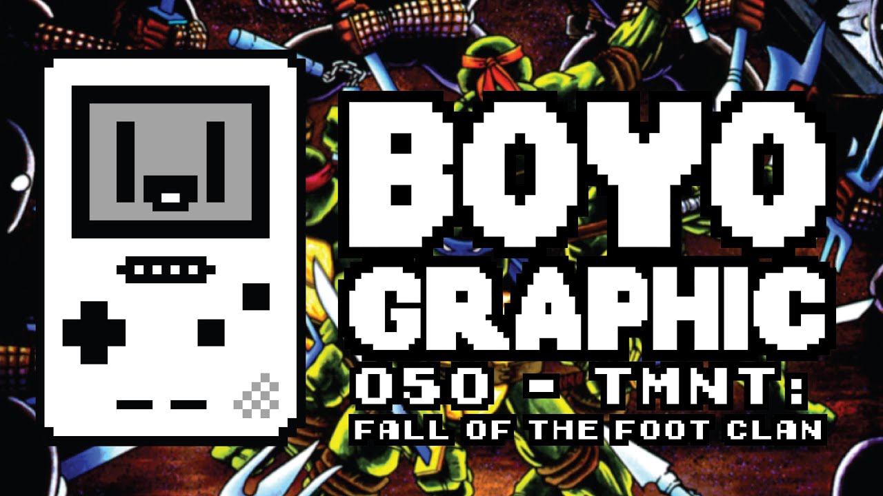 Boyographic - Teenage Mutant Ninja Turtles - Fall of the Foot Clan Gameboy Review
