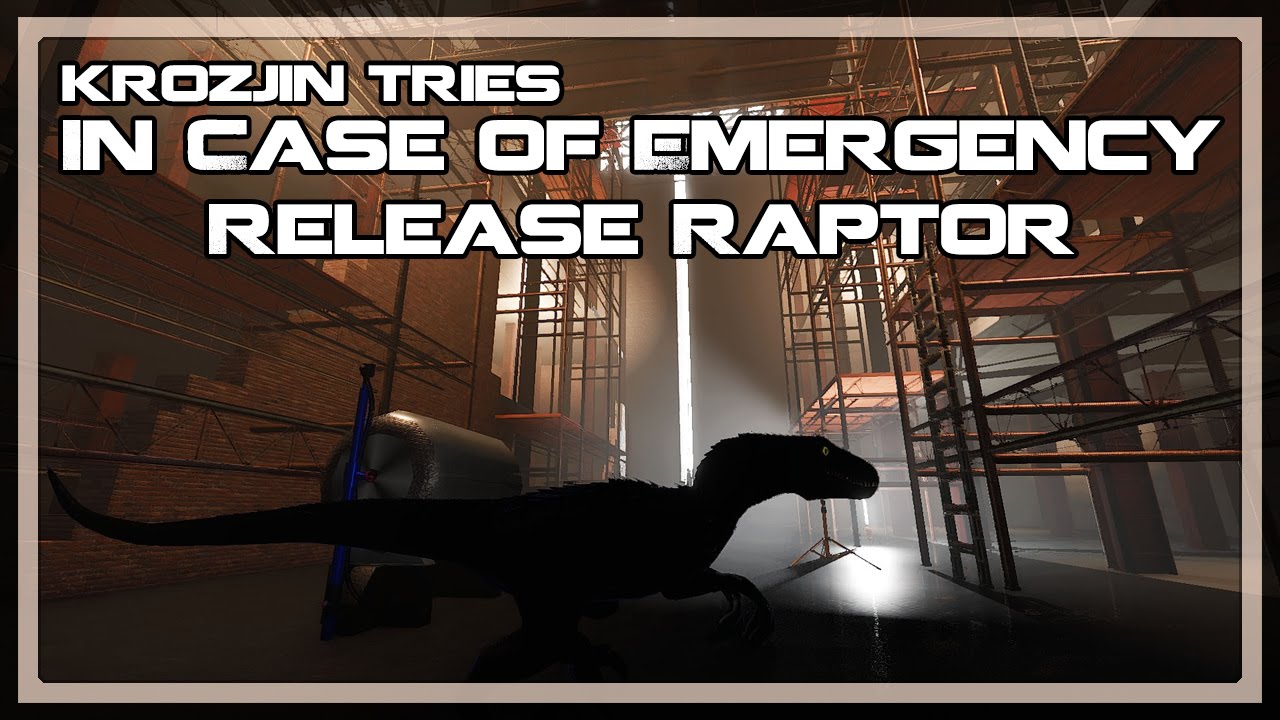 Krozjin Tries In Case of Emergency, Release Raptor