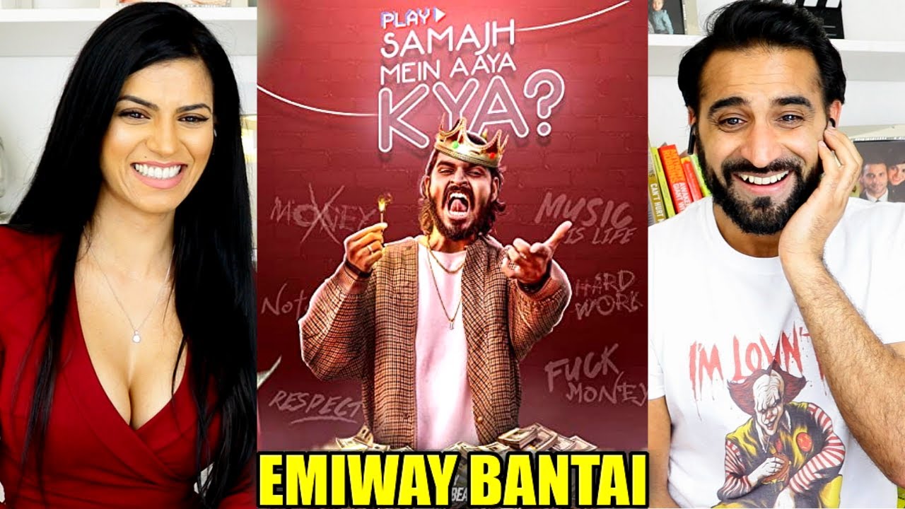 EMIWAY-SAMAJH MEIN AAYA KYA? (OFFICIAL MUSIC VIDEO) REACTION!!