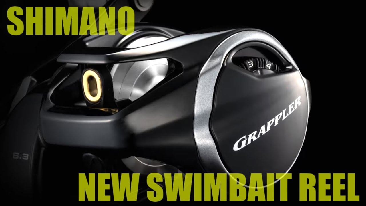 Shimanos NEWEST SWIMBAIT REEL!!!