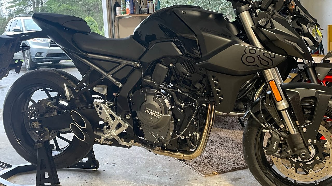 Тестирование и настройка выхлопной системы Toce для Suzuki GSX8S / GSX8R. Ещё больше впечатляющег...