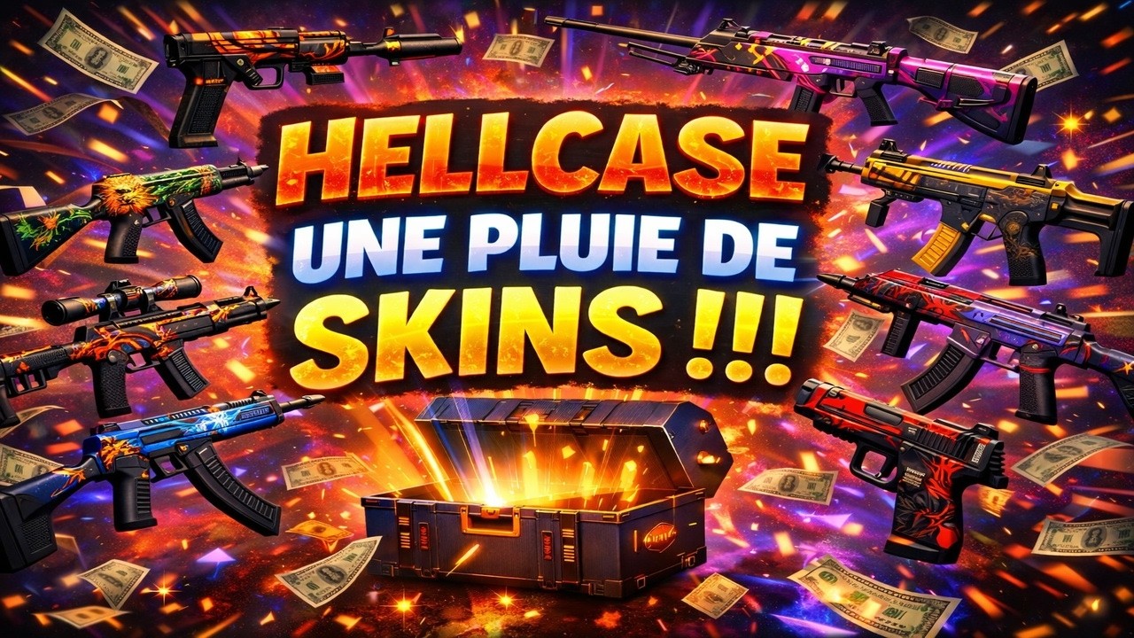 HELLCASE UNE PLUIE DE SKINS !!!!!