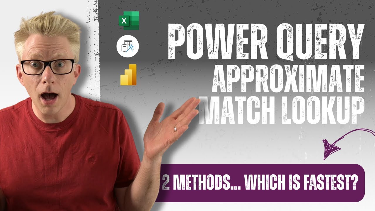 Approximate Match in Power Query &ndash; The FASTEST Way Revealed!