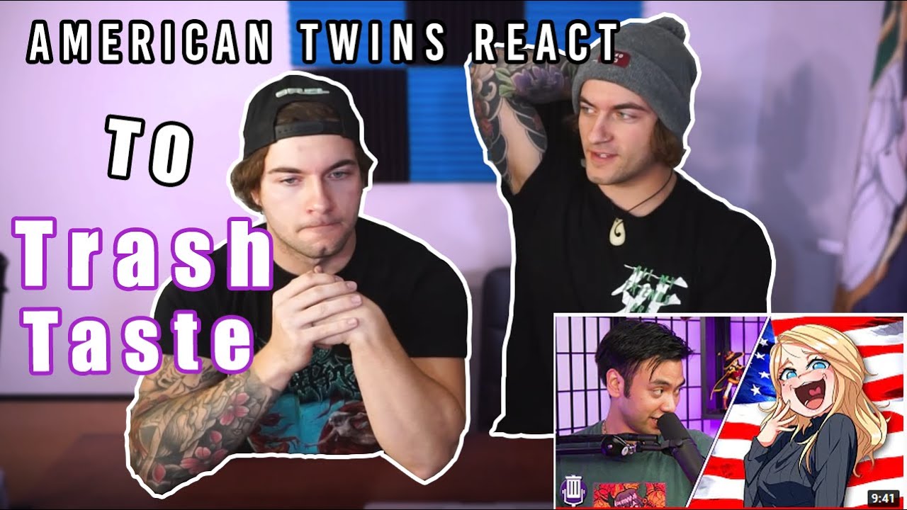 American Twins React to Trash Taste Talking About American Patriotism