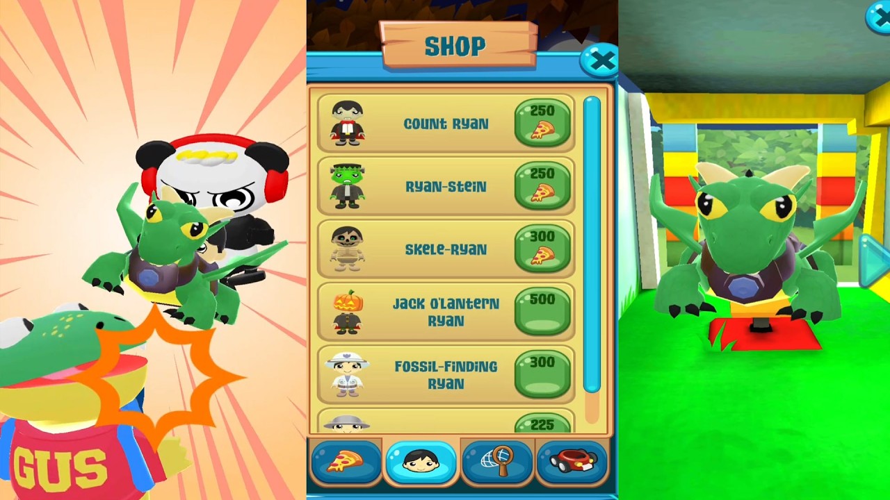 TAG WITH RYAN JACK O LANTERN RYAN VS GREEN DRAGON WITH ACADEMY RYAN FUNNY GAMEPLAY