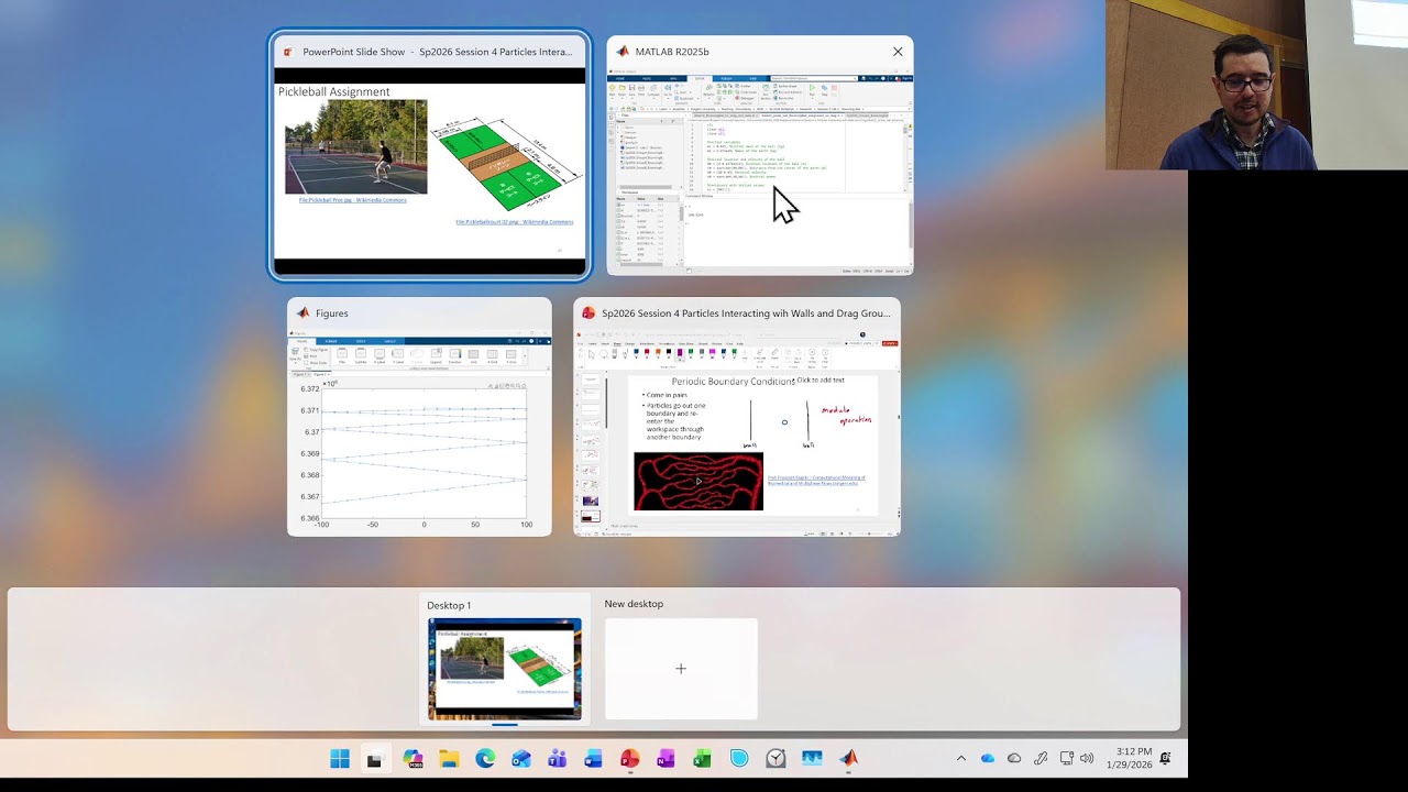 Sp 2026 Multiphysics: Session 4 - Particles Interacting with Walls and Drag - Group A