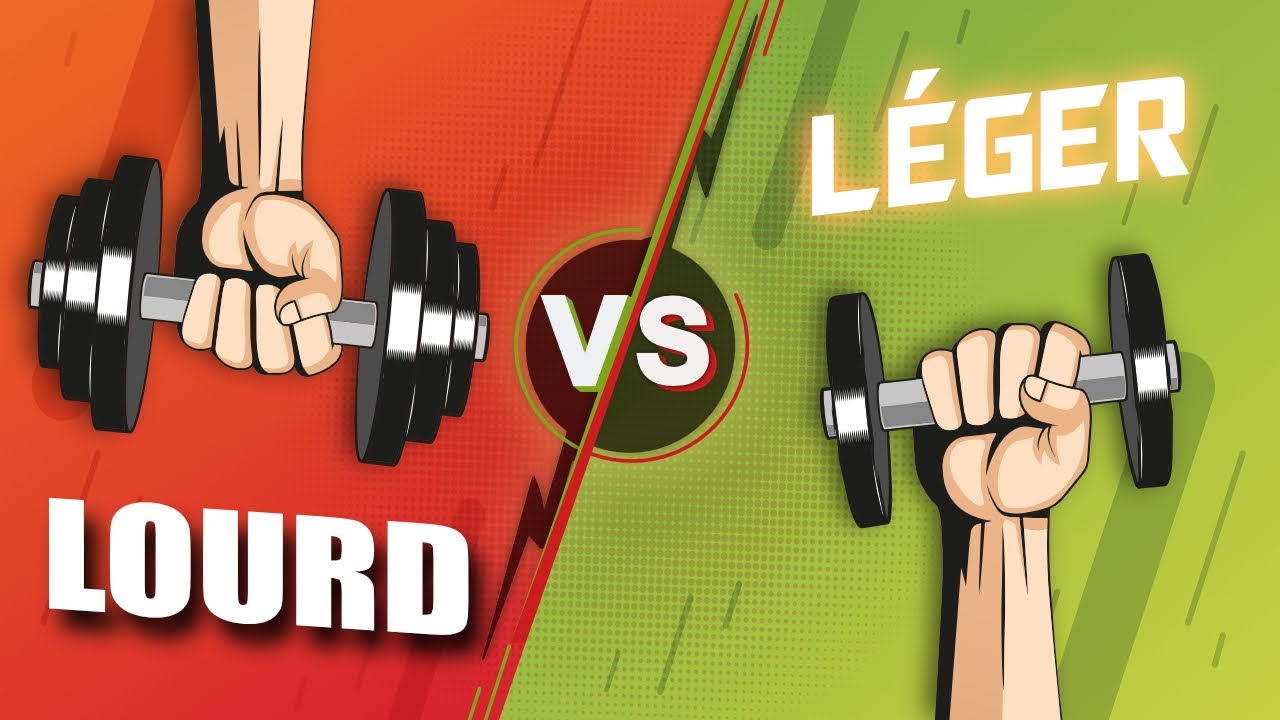 Gagner du muscle : Lourd OU Léger ?