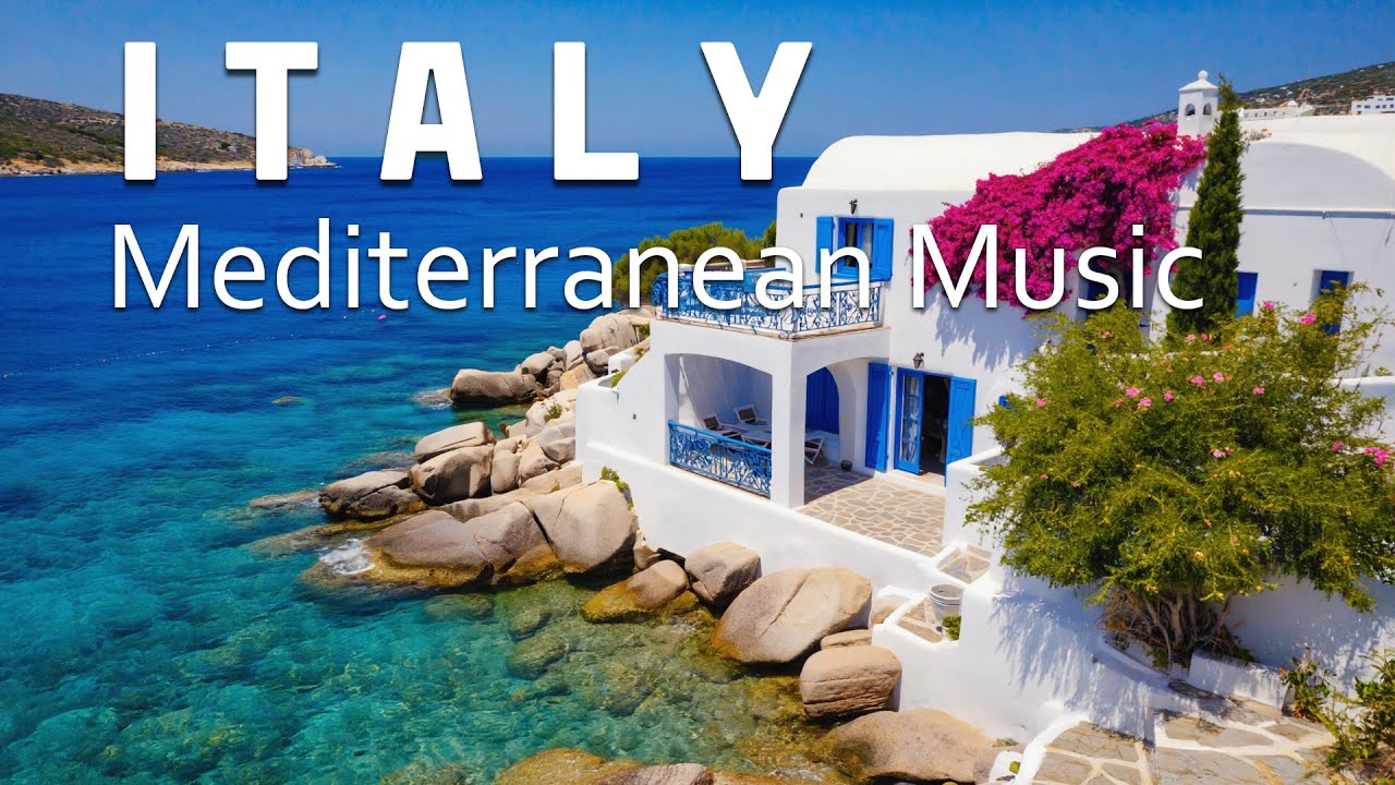 🇮🇹 Morning in Italy | Relaxing Italian Coastal Music & Dreamy Seaside Views 🌊☀️