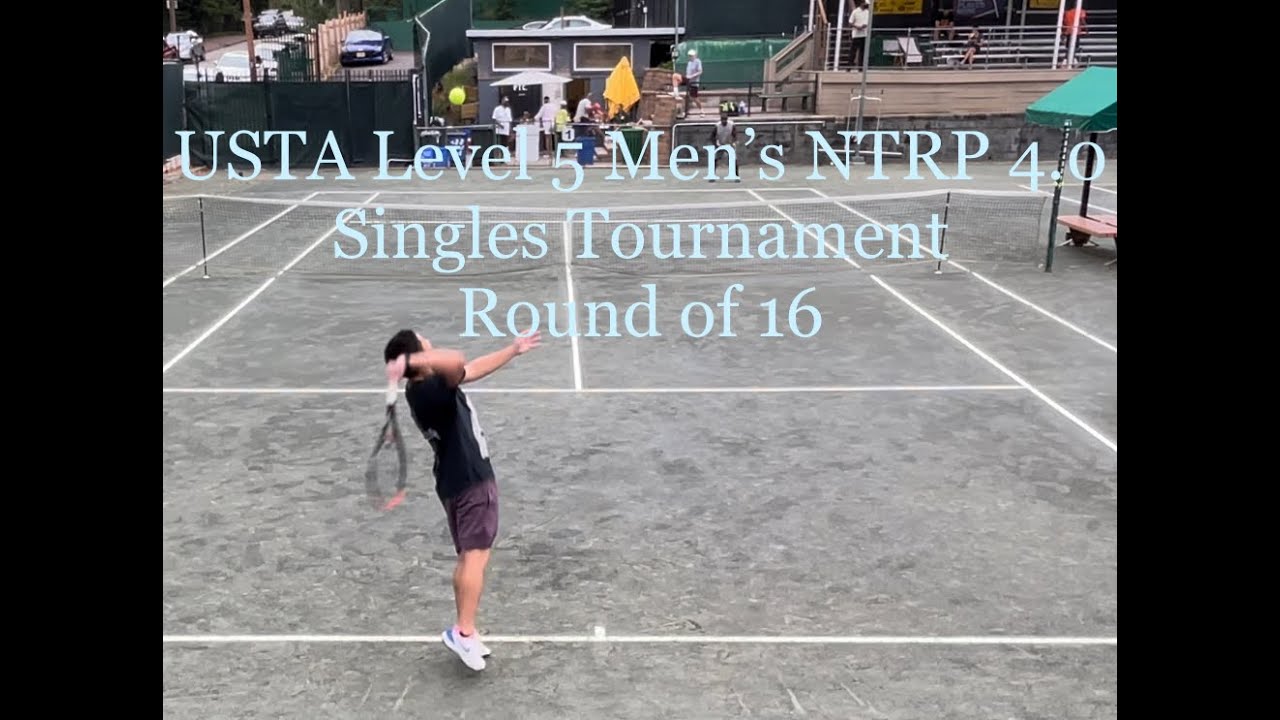 Season 2 Episode 25 Level 5 Men’s NTRP 4.0 Singles Tournament Round of 16/二期25話「テニス競技」シングルズ大会一回戦
