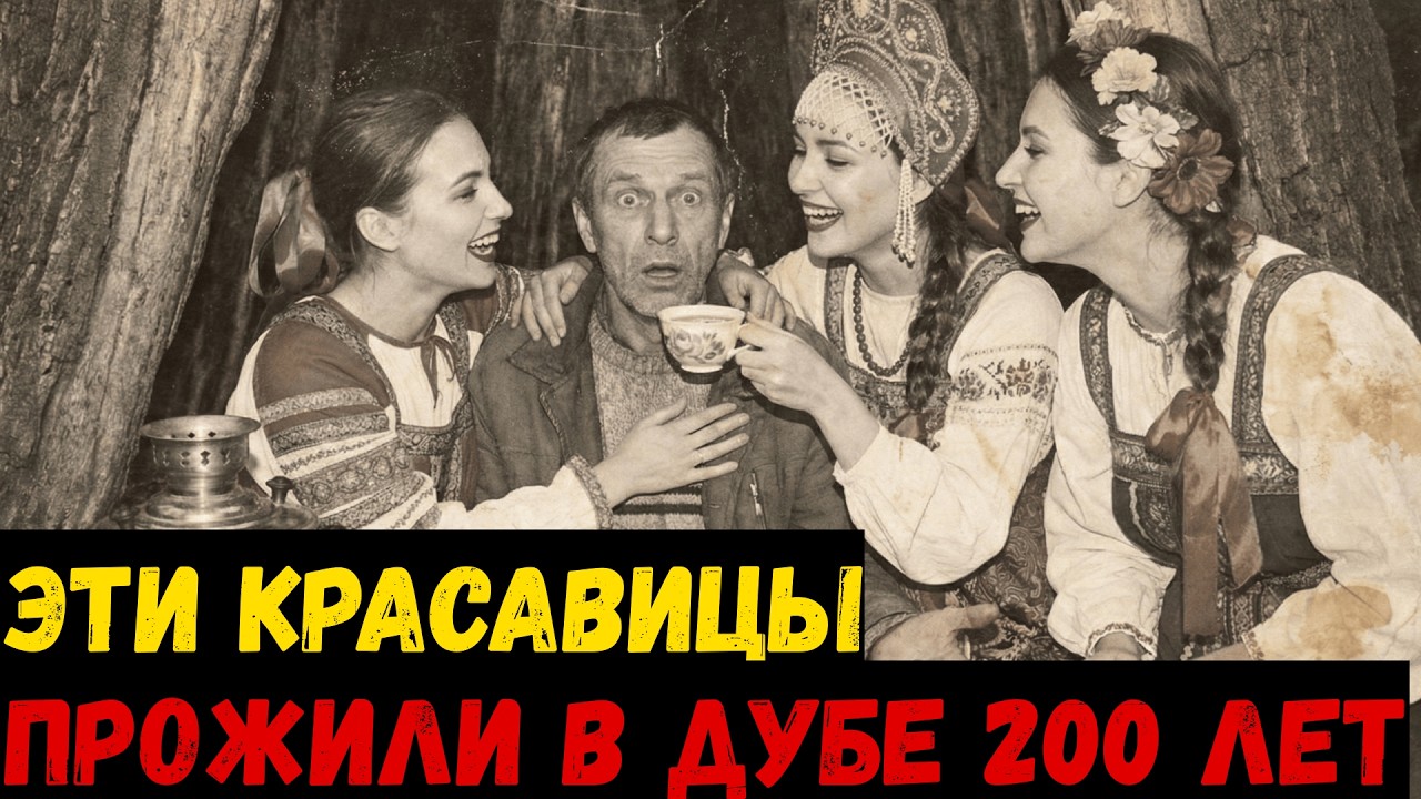 Нашел ТРОИХ СЕСТЕР в СТАРОМ ДЕРЕВЕ. Поняв, КТО они НА САМОМ ДЕЛЕ — БЫЛО УЖЕ ПОЗДНО