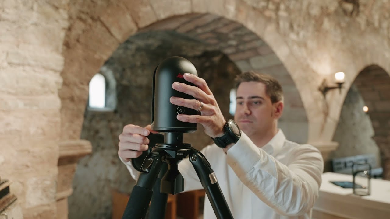 Cómo funciona el láser escáner Leica BLK360