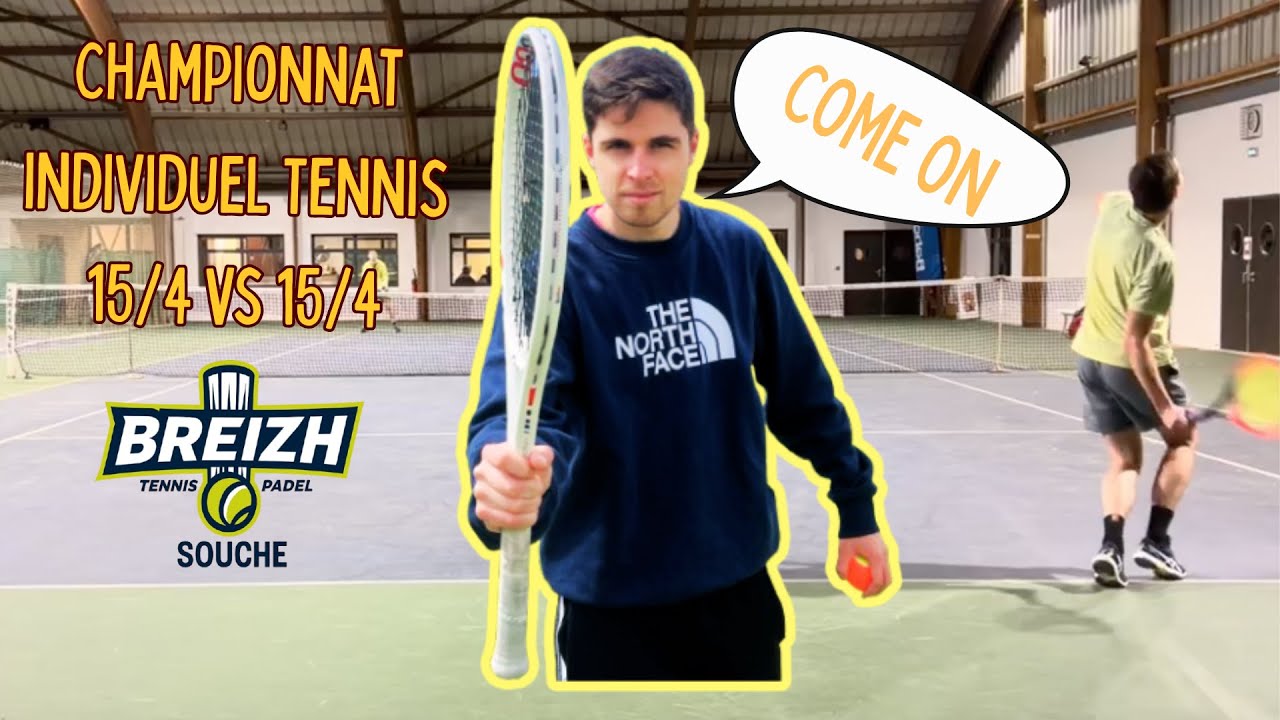 Gros combat au 2eme tour du championnat individuel ? 🎾 (15/4 vs 15/4)