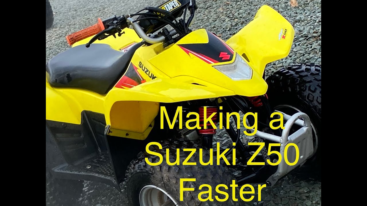 How to make your Suzuki Z50 & Z90 Fast & Furious