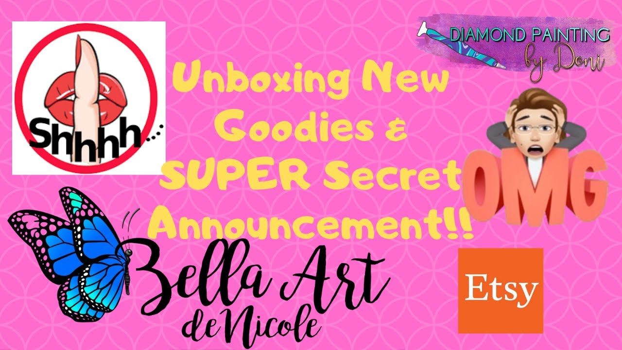 🎁Unboxing New Toys From Bella Art de Nicole and 😮SUPER 🤐Secret Announcement⛔CLOSED⛔