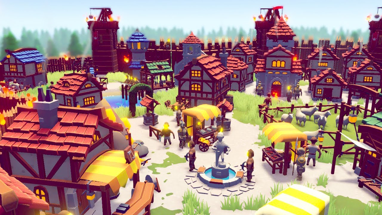 How to Start Building Before Having Everything DESTROYED - BeCastled Gameplay / Early Access