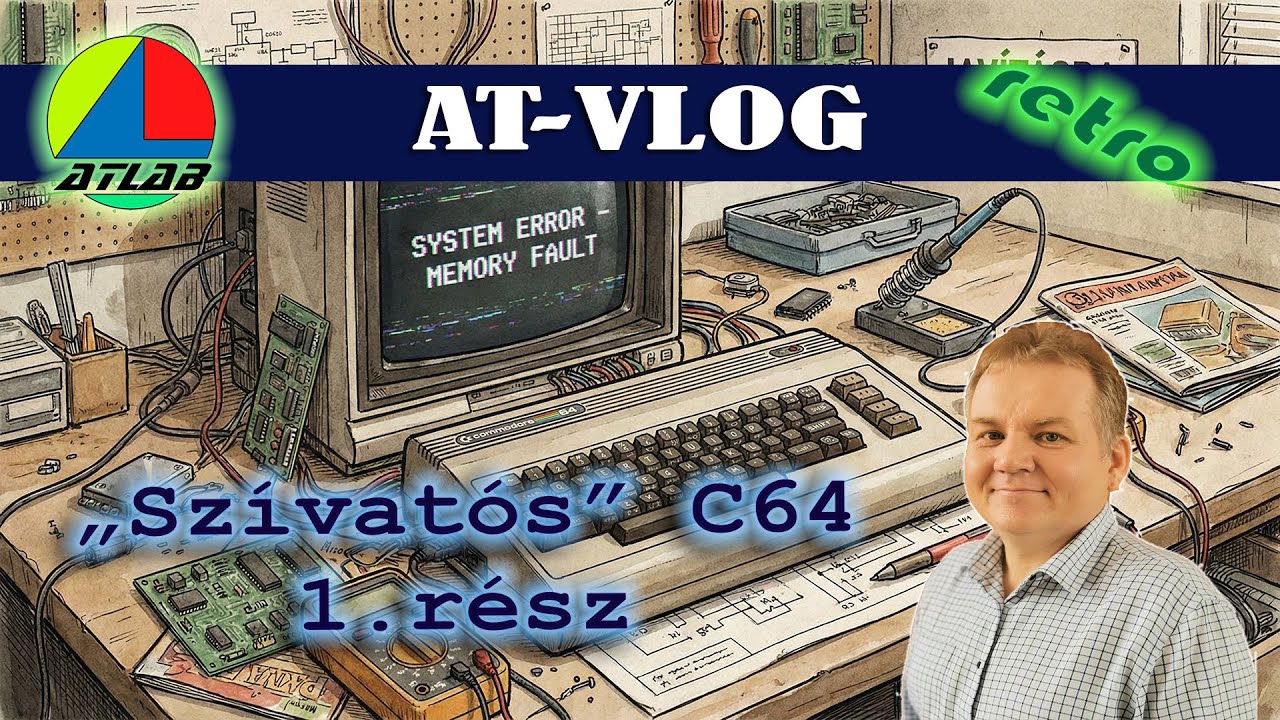 "Szívatós" C64 javítása 1.rész