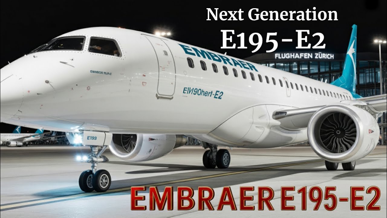 Легендарный Embraer E195-E2: этот самолет нового поколения разрушит дуополию Boeing и Airbus