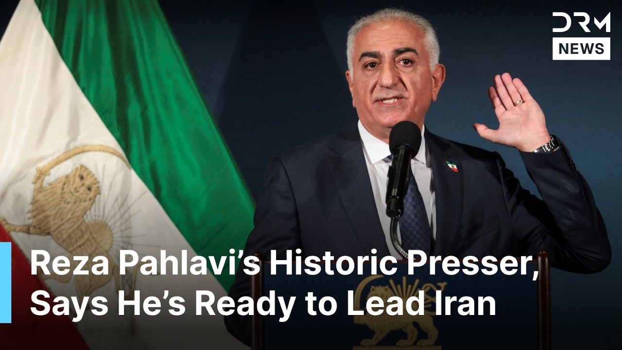 FULL PRESSER: Iran&rsquo;s Exiled Crown Prince Says Regime Is Collapsing, Urges World to Act Now | AC1G