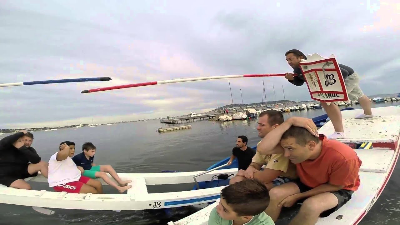 Entrainement de joutes a balaruc 2015 juillet
