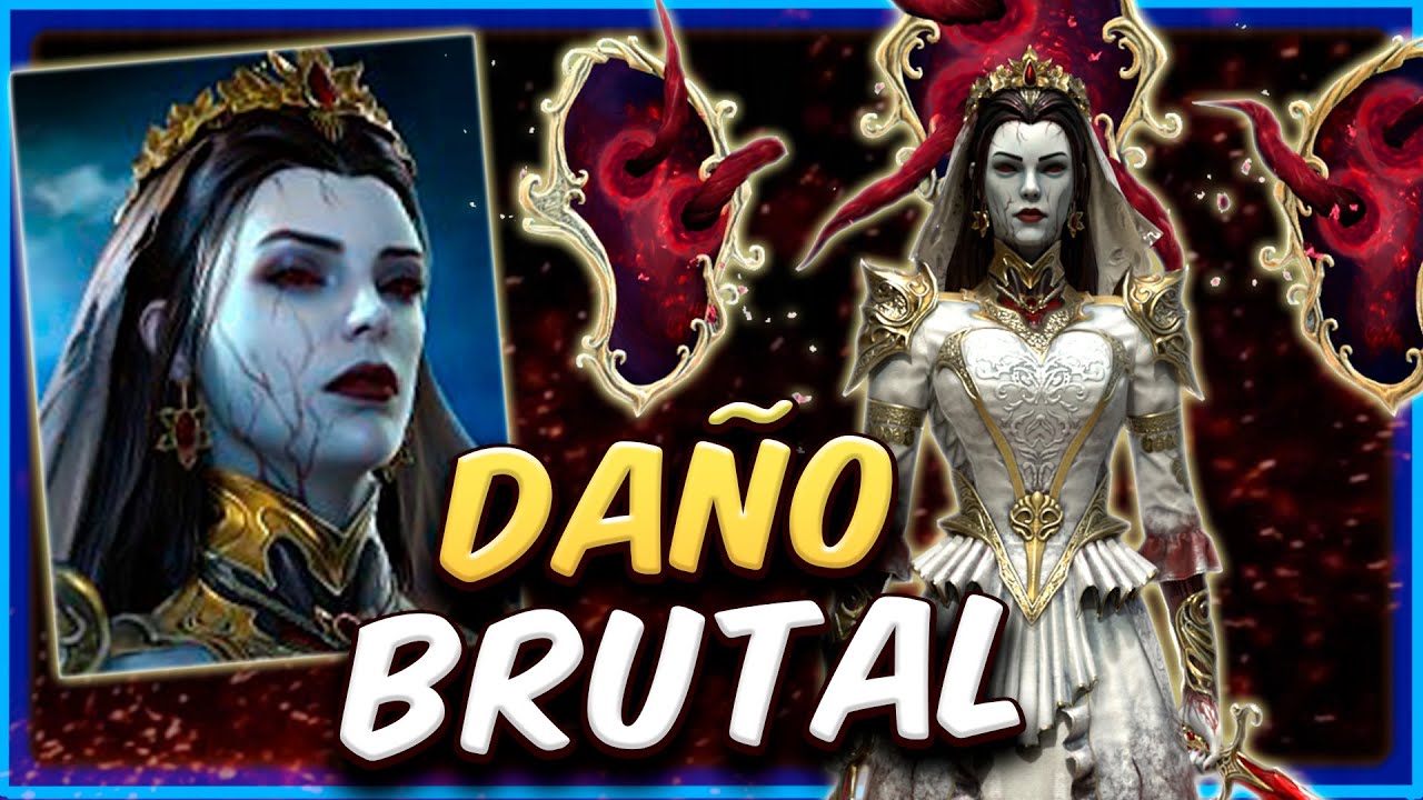 MARIA SANGUINARIA: Gu&iacute;a | Da&ntilde;o DE LOCOS!🔥【 RAID SHADOW LEGENDS 】