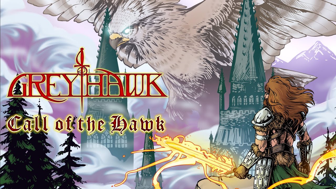 GREYHAWK - Call of the Hawk (Official Lyric-Video) [2022]