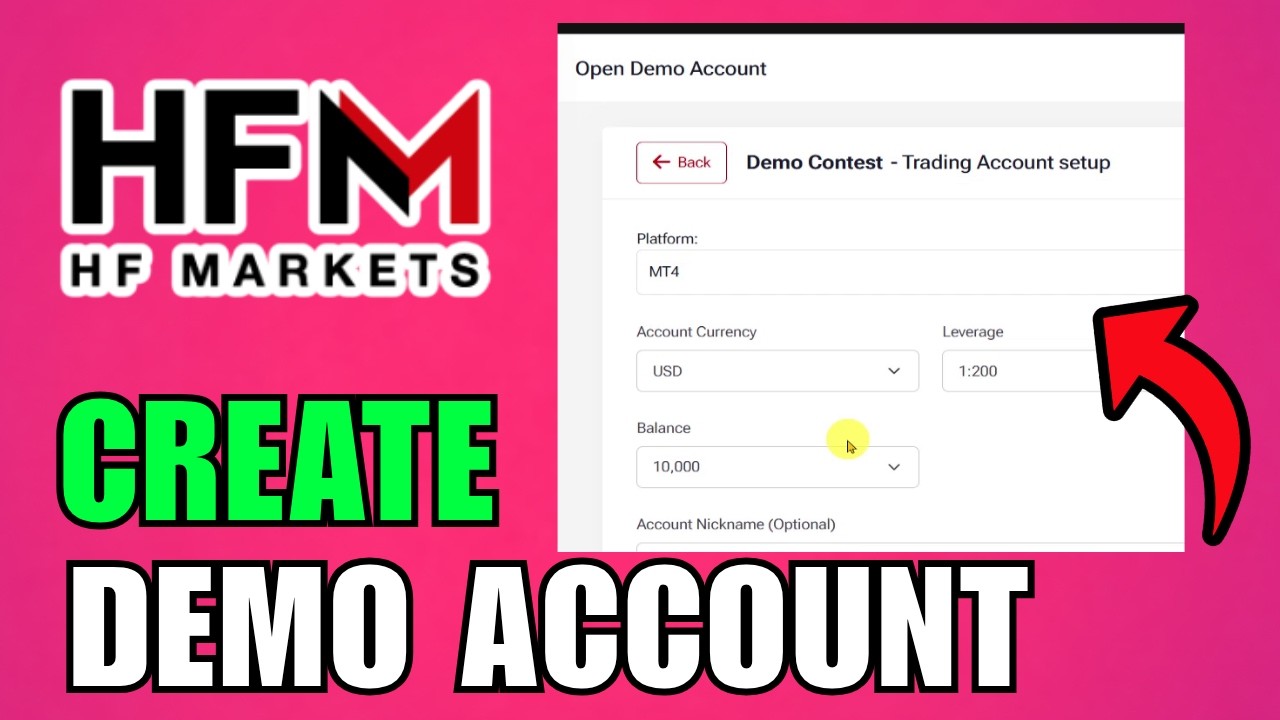 How To Create HFM Demo Account (2026) (Best Method)