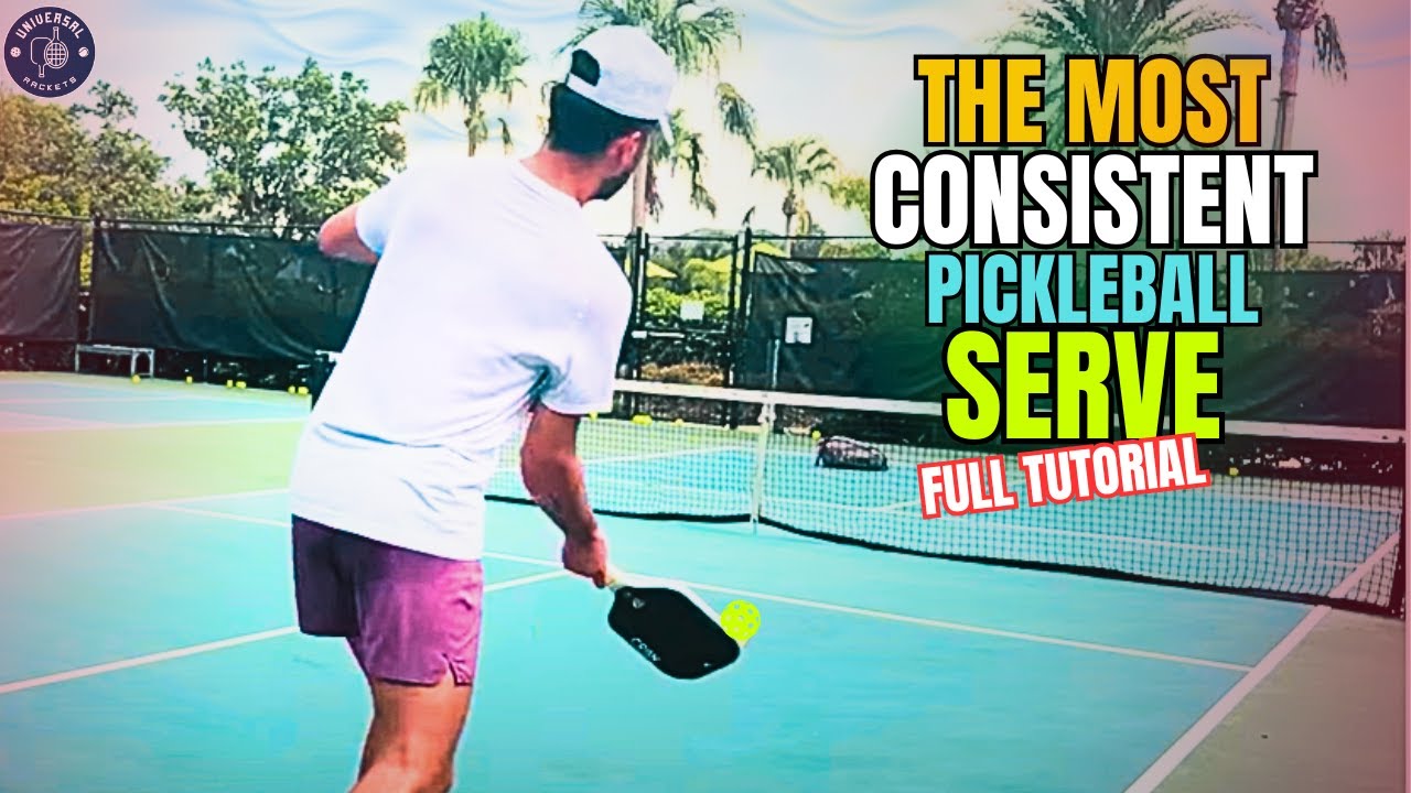 The Most Consistent Pickleball Serve EVER | Full Tutorial + Practice Drills