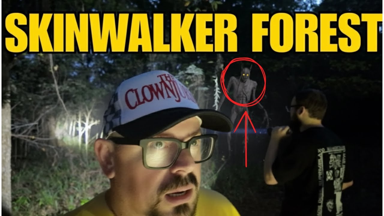 TERRIFYING CAMPING IN SKINWALKER FOREST - SOMEONE FOLLOWED US
