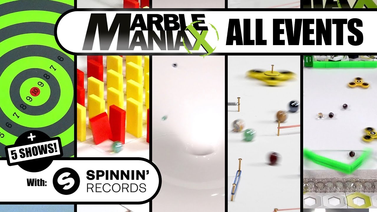Marble ManiaX ALL EVENTS - Feat. Spinnin' Records