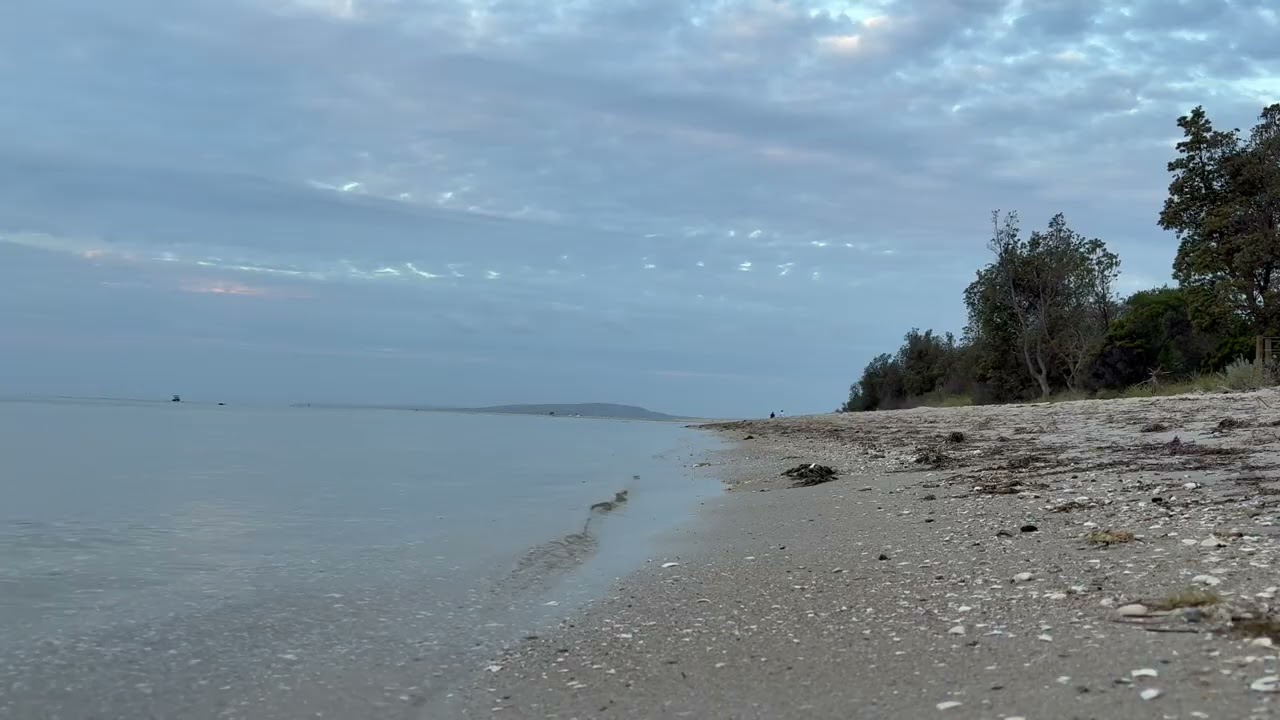 5:55 ✨Wave ASMR Soundscape Meditation 🌊🤍