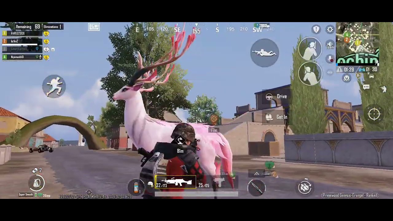 BATTLE GROUND (BGMI) game play 
