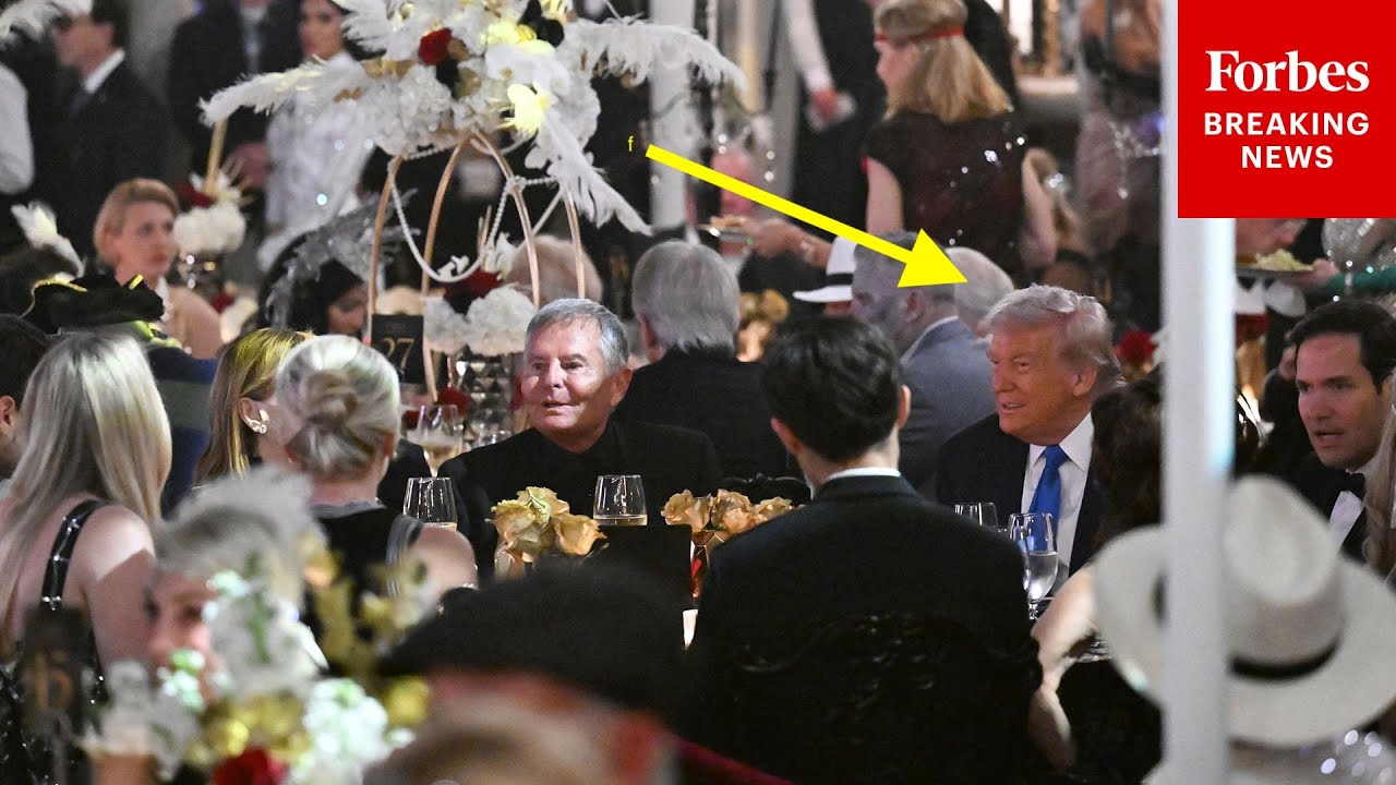 JUST IN: President Trump Attends Halloween Event At Mar-A-Lago