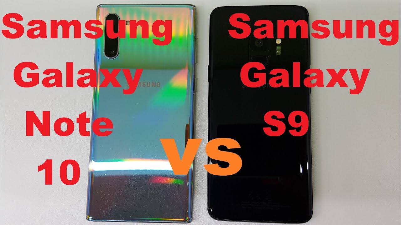 Samsung Galaxy Note10 vs Samsung Galaxy S9 - SPEED TEST + multitasking - Which is faster!?