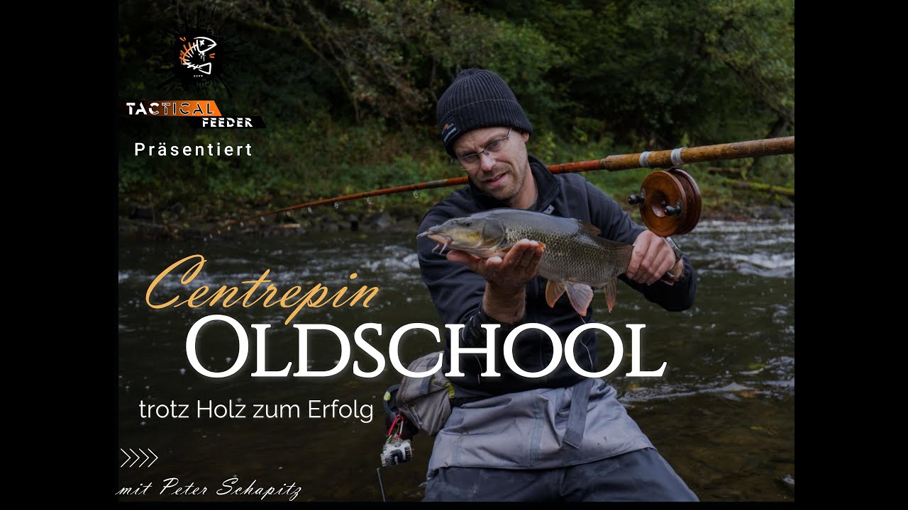 Oldschoolfishing Centrepin - trotz Holz zum Erfolg