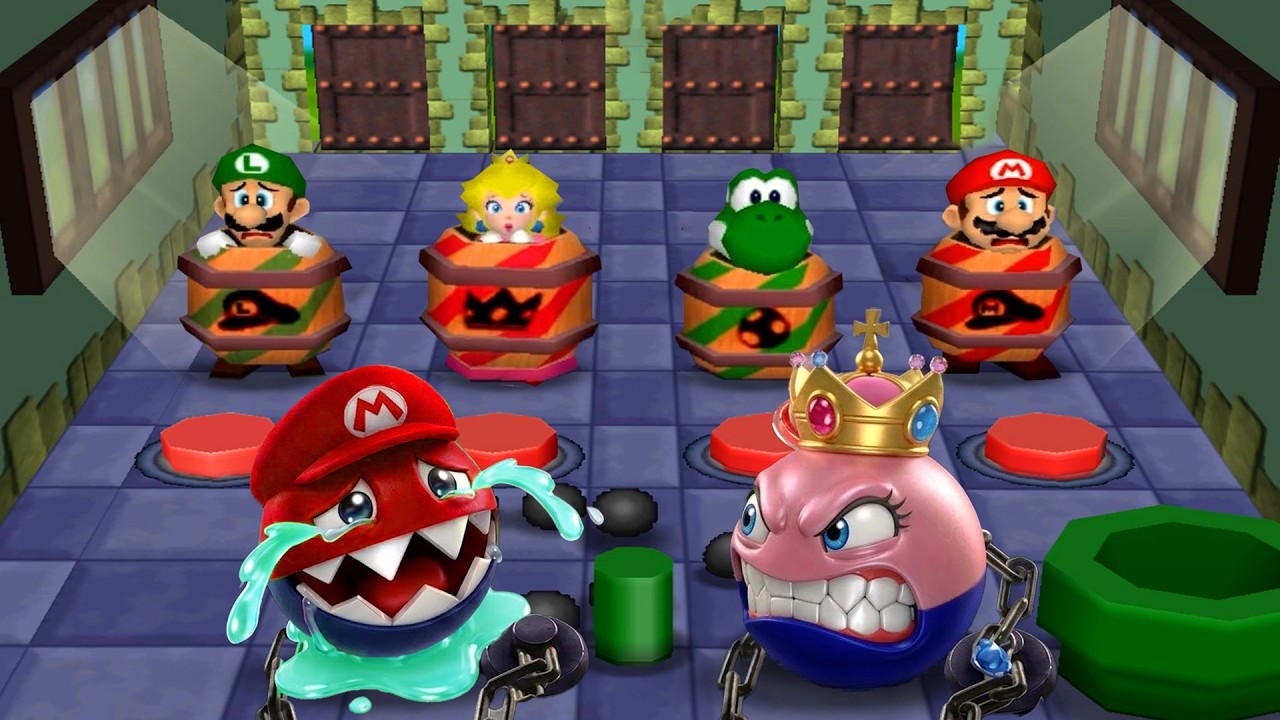 【マリオパーティ2】 全ミニゲーム対決！ヨッシー VS マリオ VS ルイージ VS ピーチ